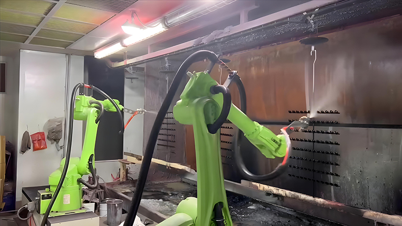 汽車零配件噴涂機器人：未來工業(yè)的亮點